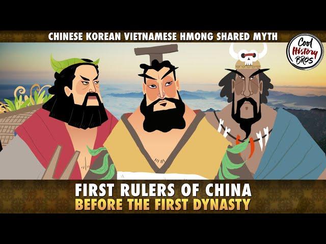 Three Augusts & Five Emperors Predynastic Rulers of China