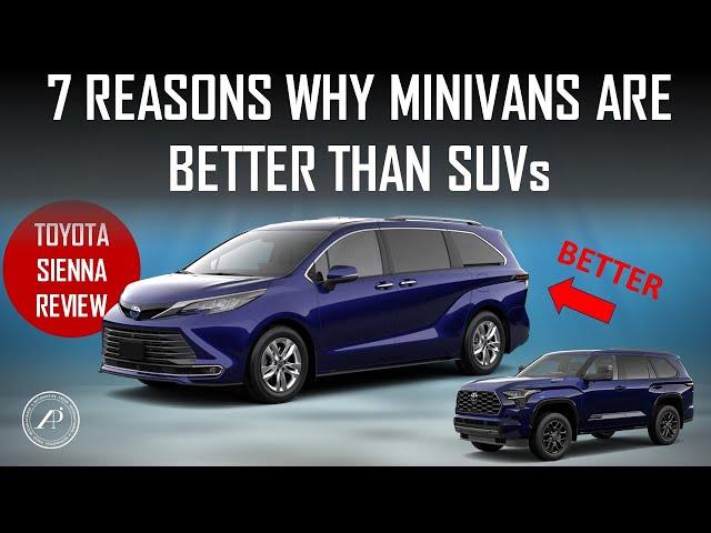 ENGINEER EXPLAINS 7 REASONS WHY MINIVANS ARE BETTER VALUE THAN SUVs