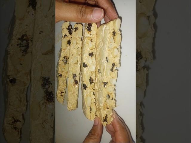 Nougat RecipeHow Make Best Nougat#shorts#naat#nougat #nougatrecipe#sweet#italianfood#youtubeshorts