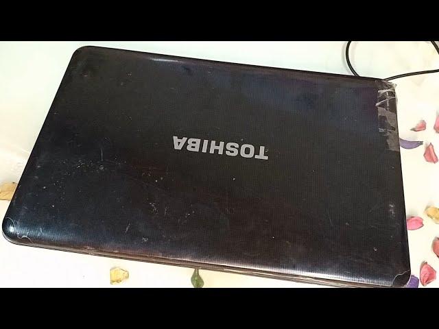 old Toshiba Laptop restoration تجديد لاب توب توشيبا بالكامل