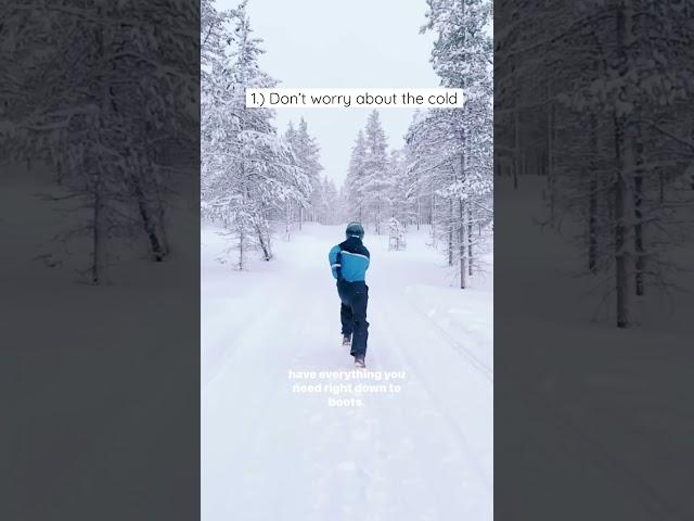 3 Mistakes Not To Make In Lapland In Winter     (Travel tips for visiting Lapland in Sweden/Finland)