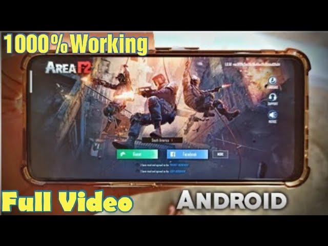 how to download area f2 on android | area f2 android download |@TrickyGuy