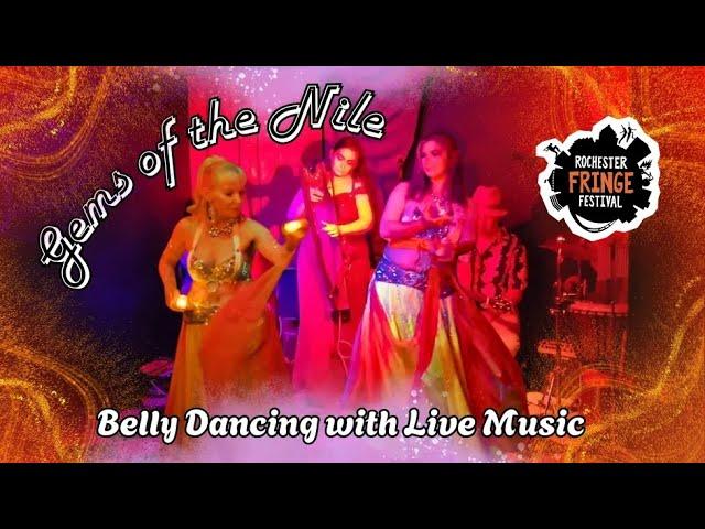 The Gems of the Nile Belly Dance Hand Candle Performance to Live Music (Fringe Festival 2024)