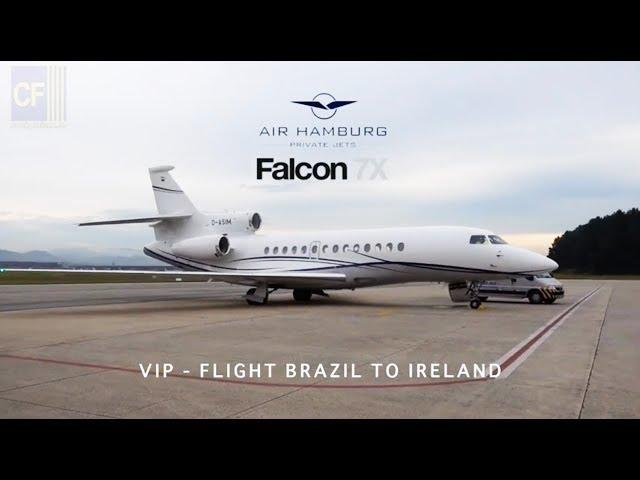 Spitzen Piloten, riesiger Privatjet: Mit der Falcon 7X über den Atlantik!!!- Cockpitfilme.de