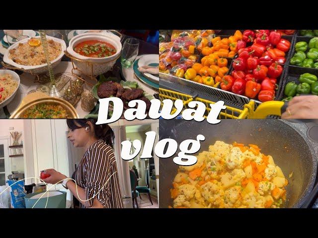 Hosting Big Dawat with 2 kids| 7 dishes banai| Nihari and Chicken Biryani Recipe| Canada Urdu Vlog