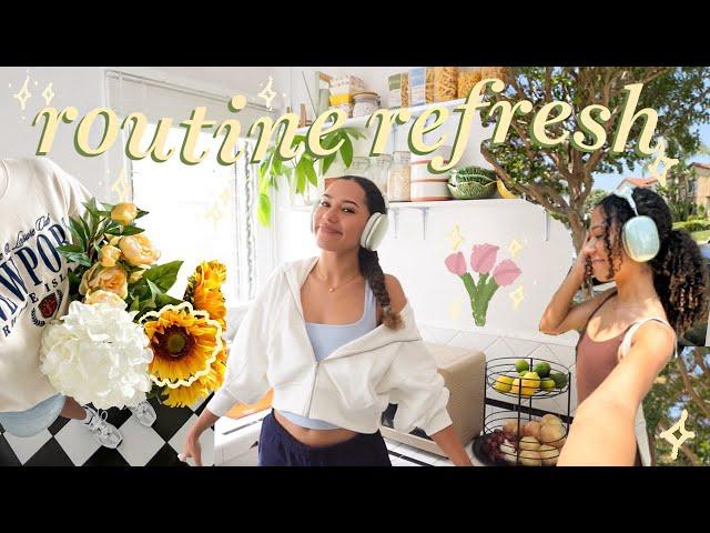 ROUTINE REFRESH~ new habits, decluttering & fun tips