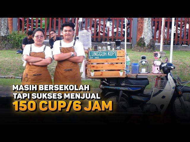 IDE JUALAN KOPI DENGAN MENGGUNAKAN MOTOR || Street Food Coffee in Balikpapan