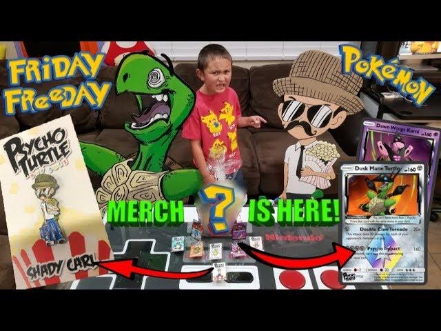 NEW MERCH IS FINALLY HERE! Come Meet Us! NEW PSYCHO TURTLE EVENT! New Promo GX Cards & Pins FF #64!