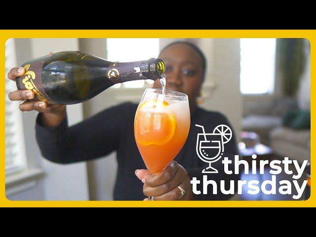 A Blood Orange Spritz To Ring In The New Year    Thirsty Thursday 17