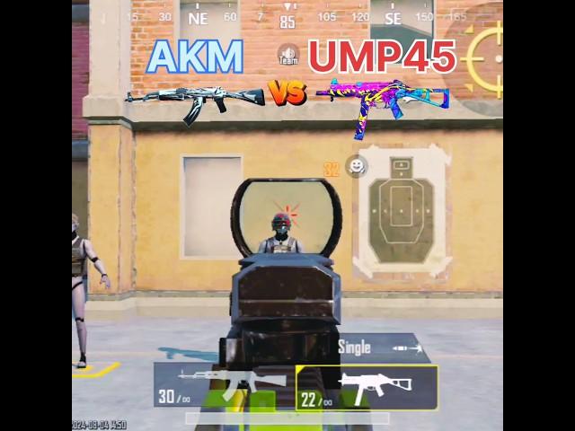 ump vs akm Damage  #pubg #pubgpawar of gaming