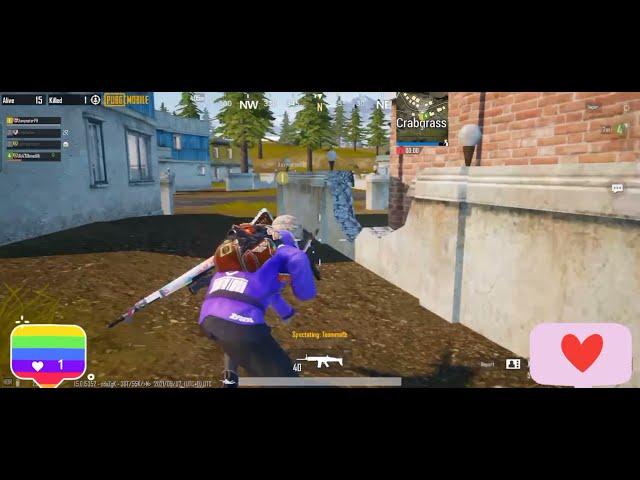 1 vs 3 solo squad  competitive emergency high fight #pubg #shorts