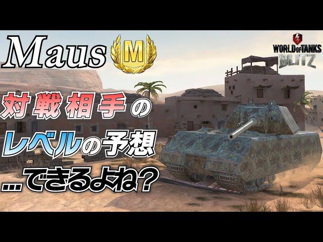 【戦車実況】戦術解説！/見直して見て！これが初心者あるある/Maus【WoTb/リノ(wrhino)】