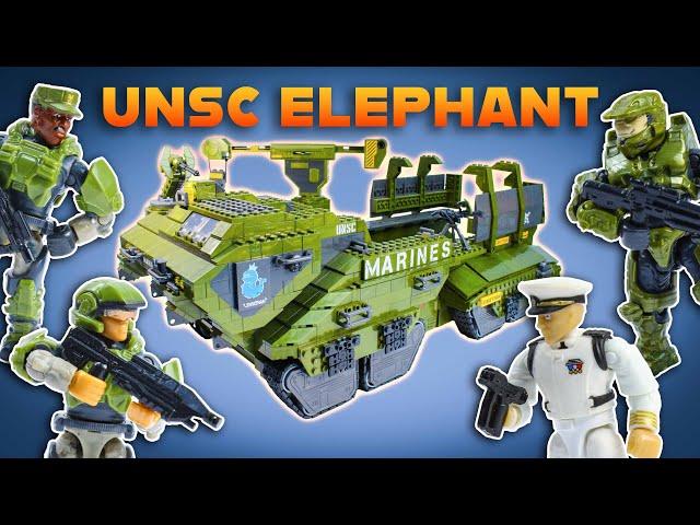 Mega Construx Halo UNSC Elephant Sandnest Unboxing Review