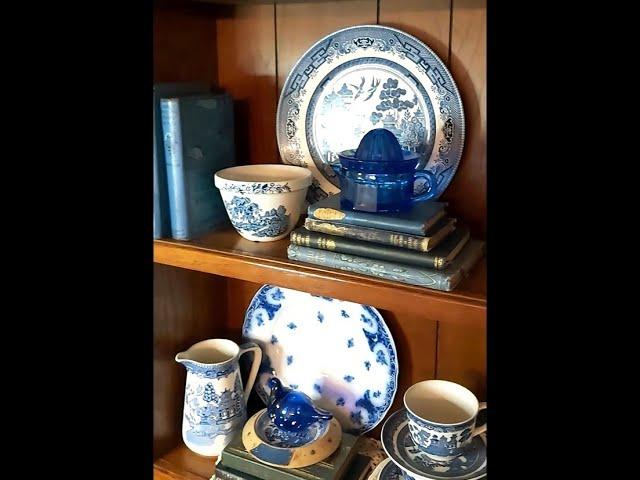 Vintage Blue Willow Display and Collection | Latest Updates with Recent Finds #bluewillow #vintage