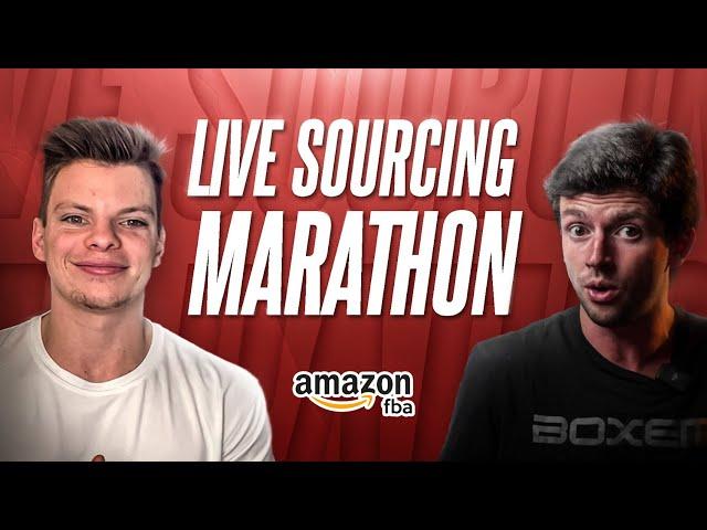 1 HOUR Live Sourcing MARATHON with Flips4Miles | Amazon FBA