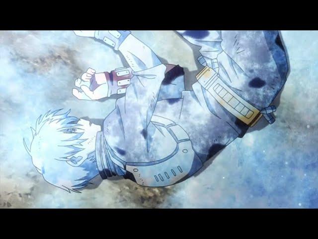 Shoto faints after using his Ice Quirk!!️