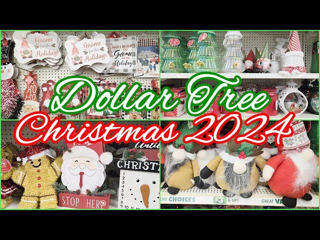 DOLLAR TREE CHRISTMAS DECOR 2024 SHOP WITH ME DOLLAR TREE PLUS