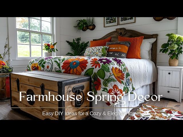 Stunning Top Spring Farmhouse Decor 2025: Timeless Elegance Meets Rustic Charm!