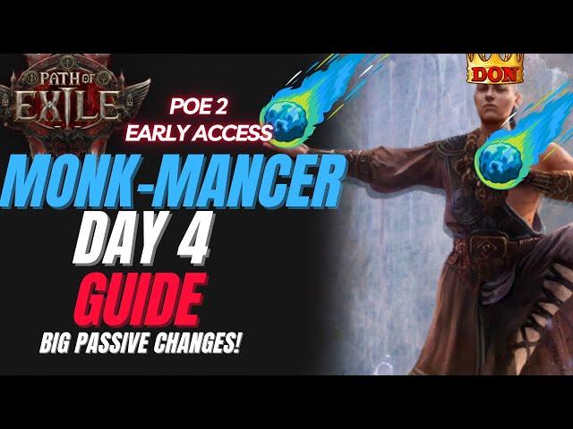 [PoE 2] Raining Comets Craziness with Monk Mancer | Path of Exile 2 Invoker Build Guide