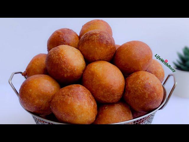 HOW TO MAKE NIGERIAN PUFF PUFF WITH  STEP BY STEP TUTORIAL