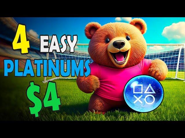 4 Easy Platinum Games for $4 - Easy $1 Platinum Games