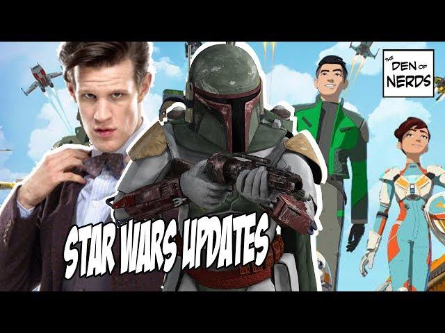 Star Wars News: Matt Smith, Rian Johnson vs Mike Zeroh, Star Wars Resistance & More!