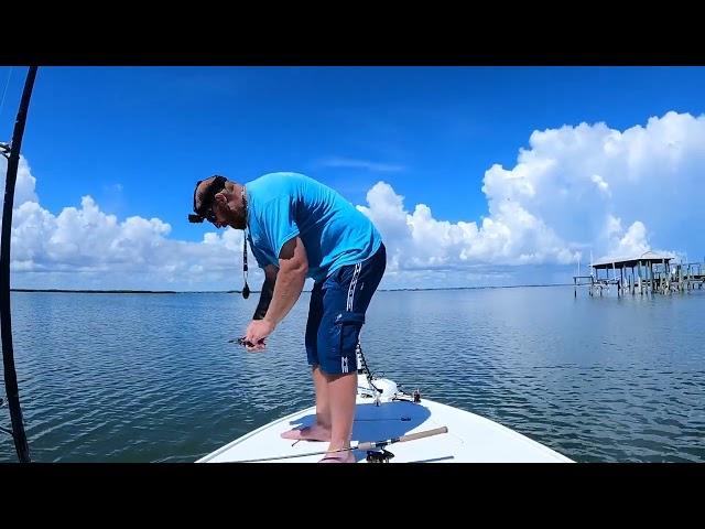 Inshore fishing the Indian river lagoon in central Florida