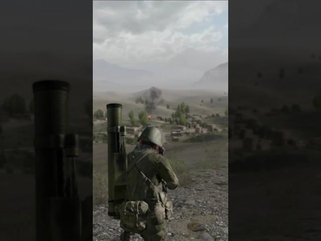 Destroying Tanks with ATGM. Arma 2 OA. #arma2 #antitankmissile