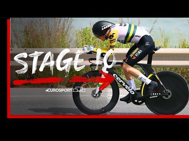 Evenepoel obliterates rivals in red to win Time Trial | 2022 Vuelta a España - Stage 10 Highlights