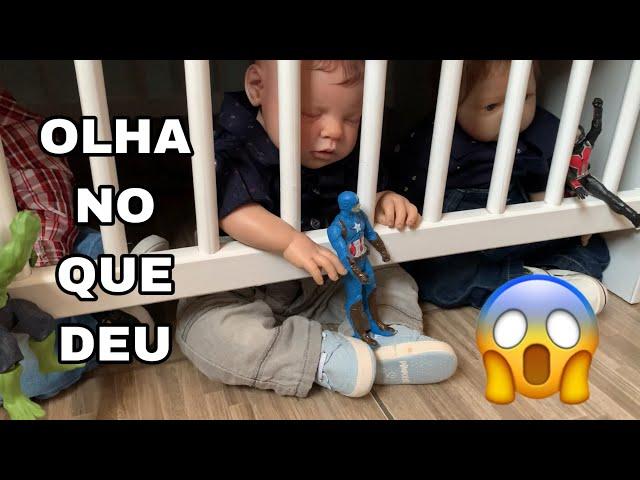 Dei o presente de dia das crianças adiantado e eles me desobedeceram | Bebê reborn | Gabi reborn