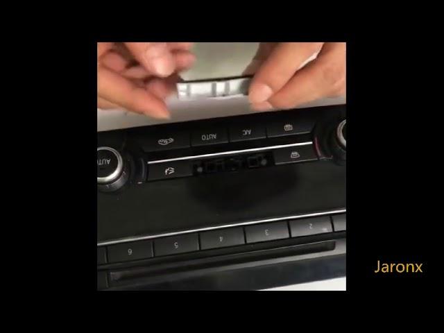 How to replace BMW Air Conditioning Button Covers