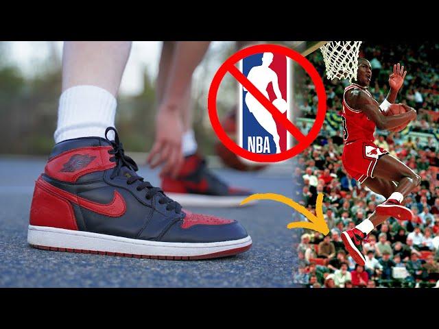 Testing Michael Jordan’s BANNED Basketball Sneaker from the Last Dance!