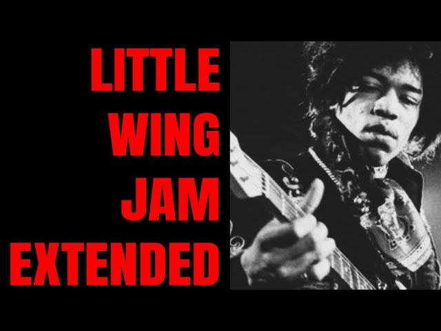 Little Wing Chords Jam | Jimi Hendrix Style Guitar Backing Track (E Minor)