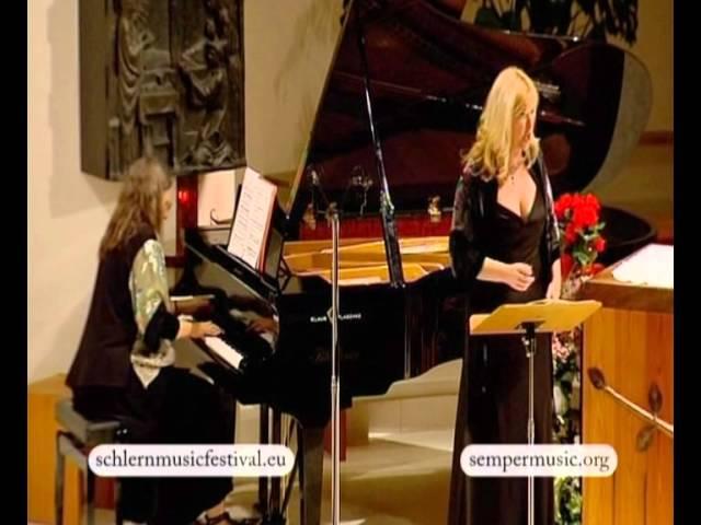 2012 Schlern Music Festival -- Jurate Svedaite, Karen Follingstad -- Mozart, Strauss: Songs