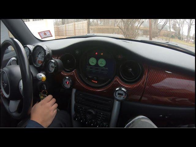 Testing the new clutch on a K24 Turbo Mini Cooper