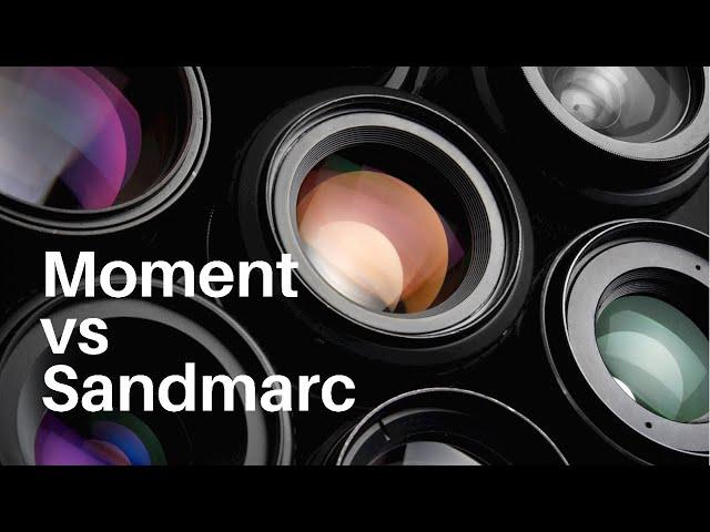 Best Lenses for iPhone? Moment vs Sandmarc