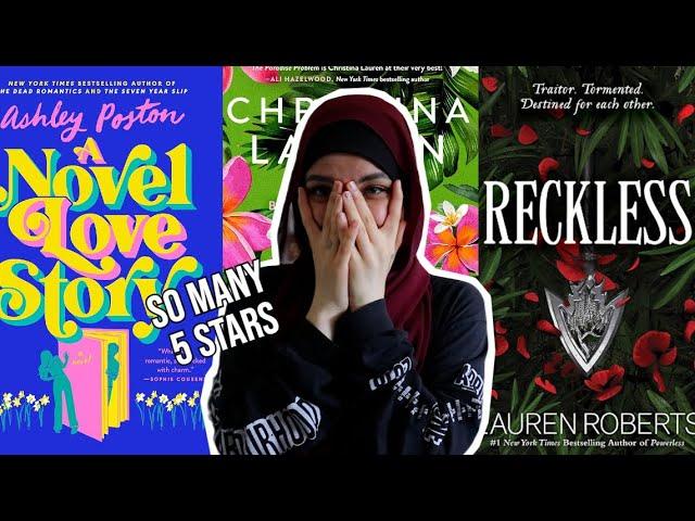  WEEKLY READING VLOG | 5 STAR READS, BARNES AND NOBLE TRIP & RECKLESS!!! ⭐