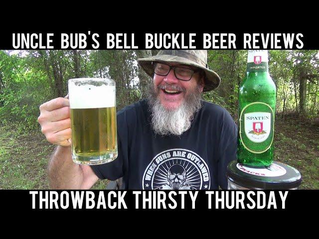 Throwback Thirsty Thursday - Spaten Premium Lager 5.2% - revisit