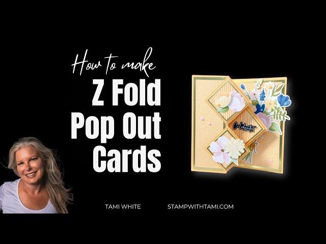 Pop Out Z Fold Card Tutorial | 10+ Fun Card Ideas! 