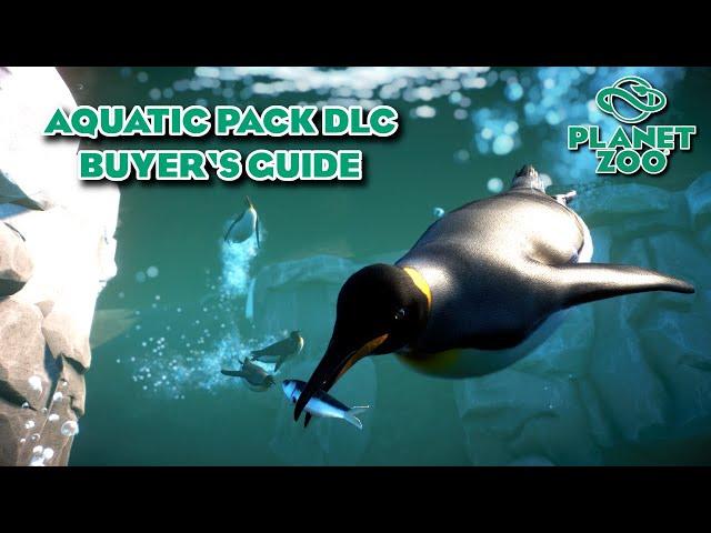  Planet Zoo Aquatic Pack DLC Showcase | EVERY ITEM & ANIMAL INCLUDED