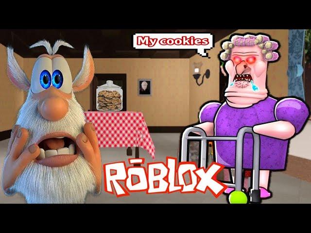 Booba Vs Grumpy Granny  | Scary Obby (#Roblox) #scary
