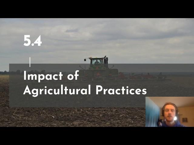 APES Video Notes 5.4 - Impacts of Agriculture