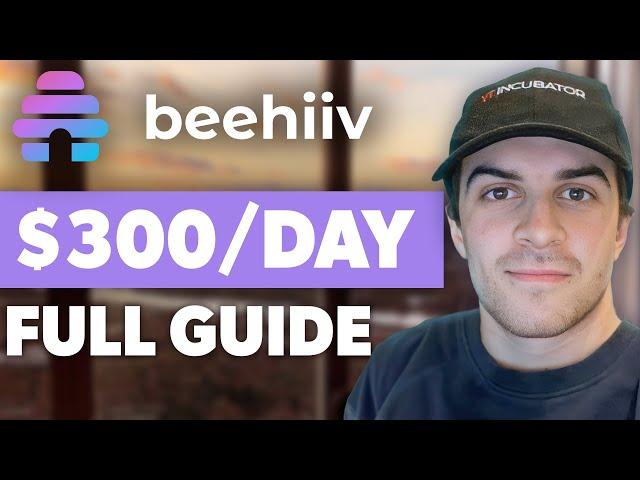 Beehiiv Newsletter Complete Tutorial - How To Make Money With a Newsletter in 2024