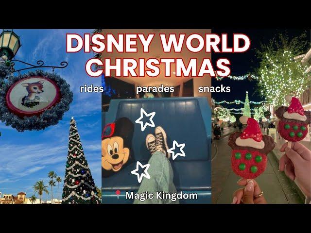 SPENDING THE DAY AT DISNEY WORLD |  *christmas* 