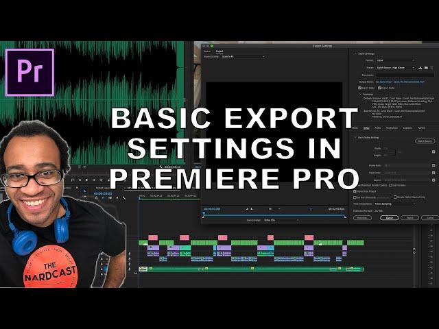 How To Export In Premiere Pro CC