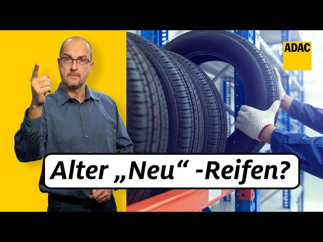 Wie alt dürfen Neu-Reifen sein? | ADAC | Recht? Logisch!