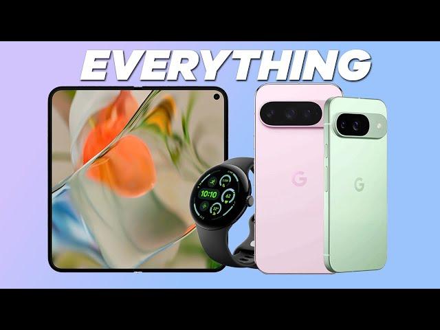 Google's August Event: Pixel 9, Fold, Watch 3, Smart Home Devices & MORE