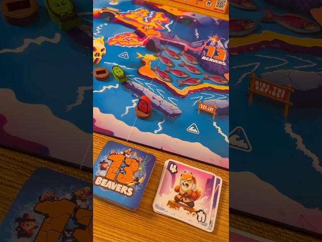 To Dam or be damned 🪵 13 Beavers is fun chaotic party game 🪵 #gamenight #boardgames
