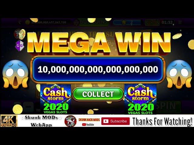 How Hack Cash Storm Slots With Game Guardian Video 3/3 Big Wins! Please See at The End!《By》Skunk