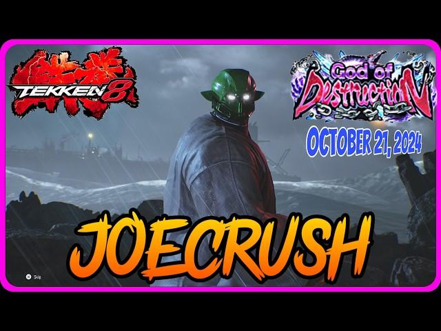 Tekken 8 ▰ (Joe Crush) JACK-8 - God of Destruction - Ranked Matches OCTOBER 21, 2024